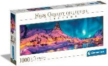 Colorful Night Over Lofoten Islands Panoramic 1000pc