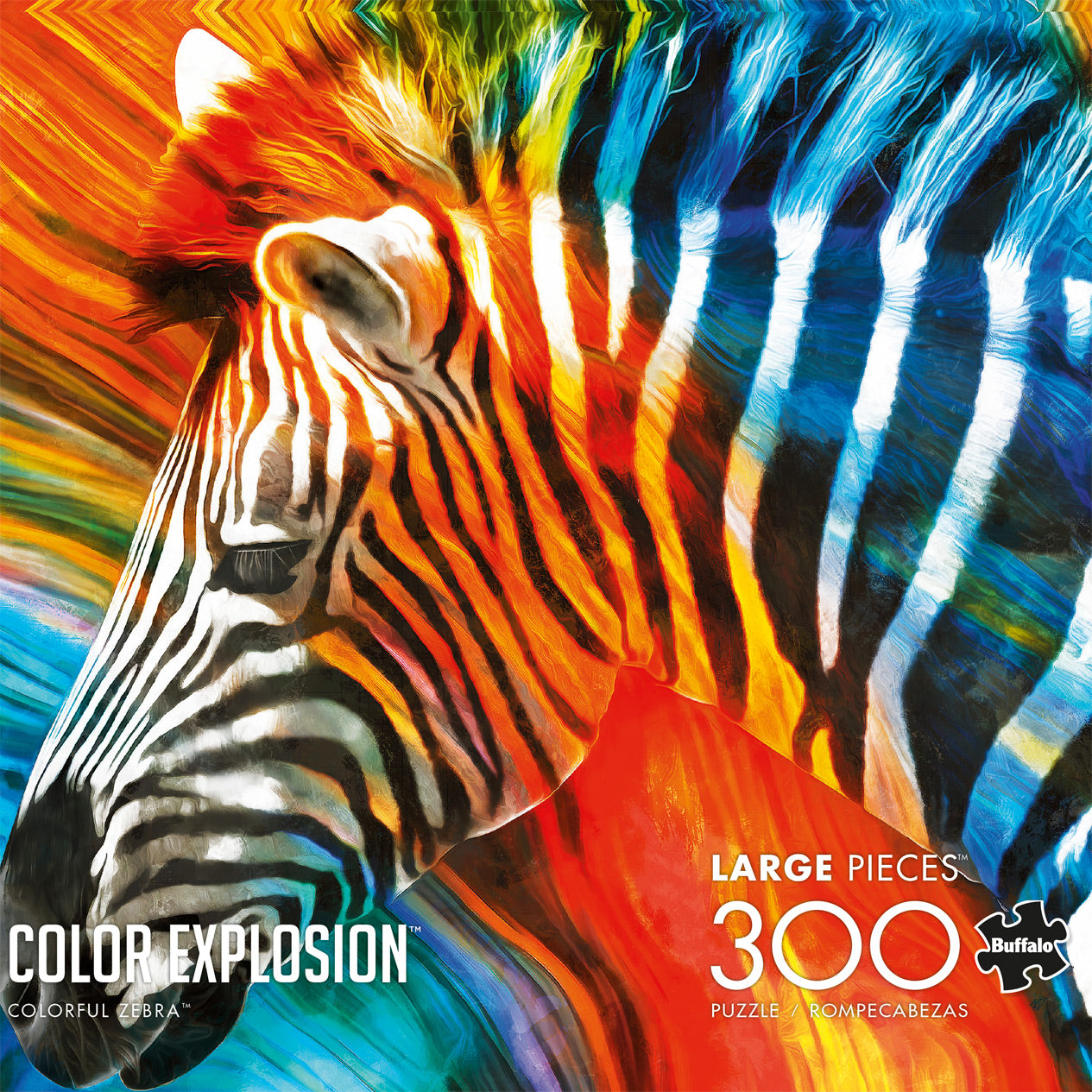 Colorful Zebra 300pc