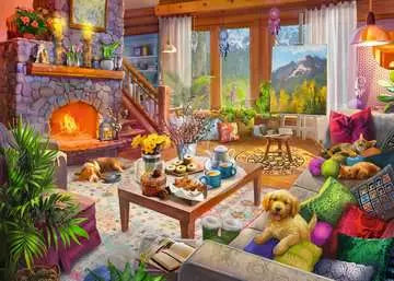 Cozy Cabin 1000pc