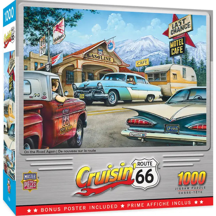 On the Road Again Route 66 1000pc
