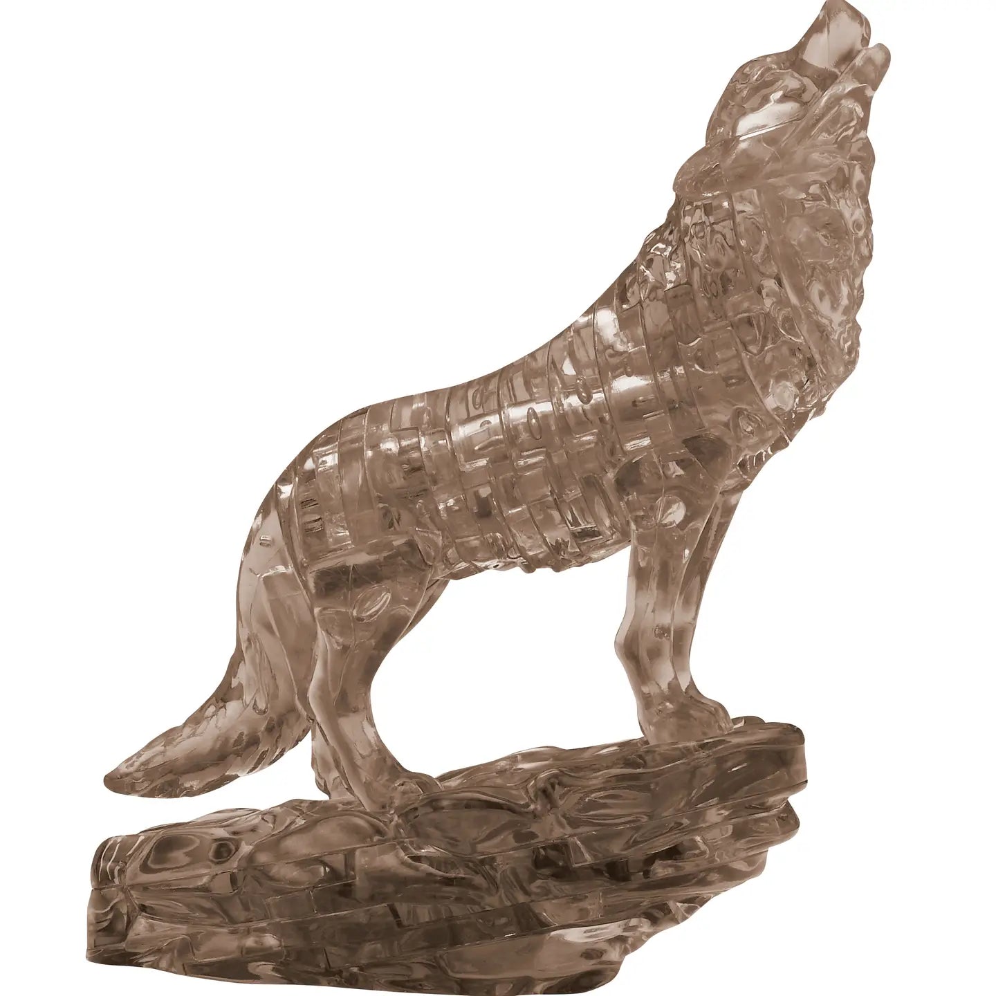 Crystal Puzzle - Brown Wolf