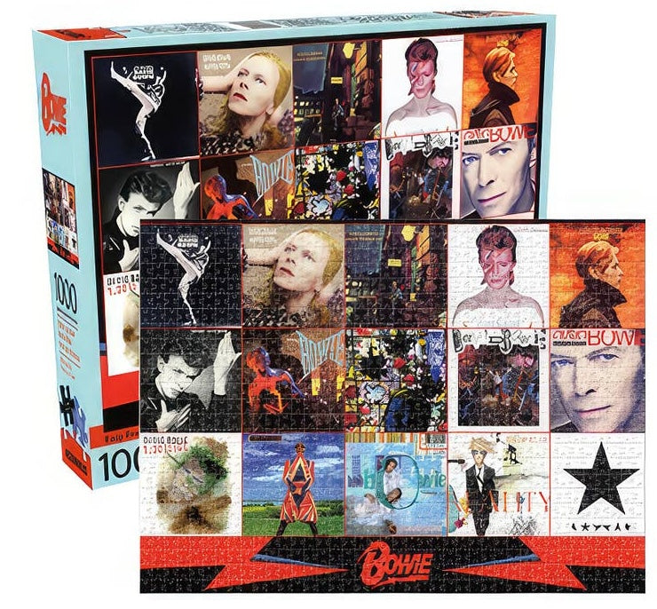David Bowie Album Collage 1000pc