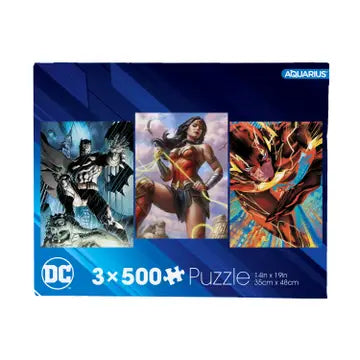 DC Comics Heroes 3x500pc
