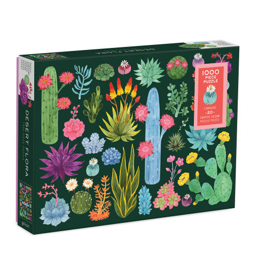Desert Flora with Shaped Pieces 1000pc