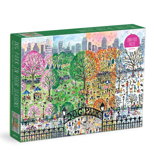 Michael Storrings Dog Park in Four Seasons 1000pc
