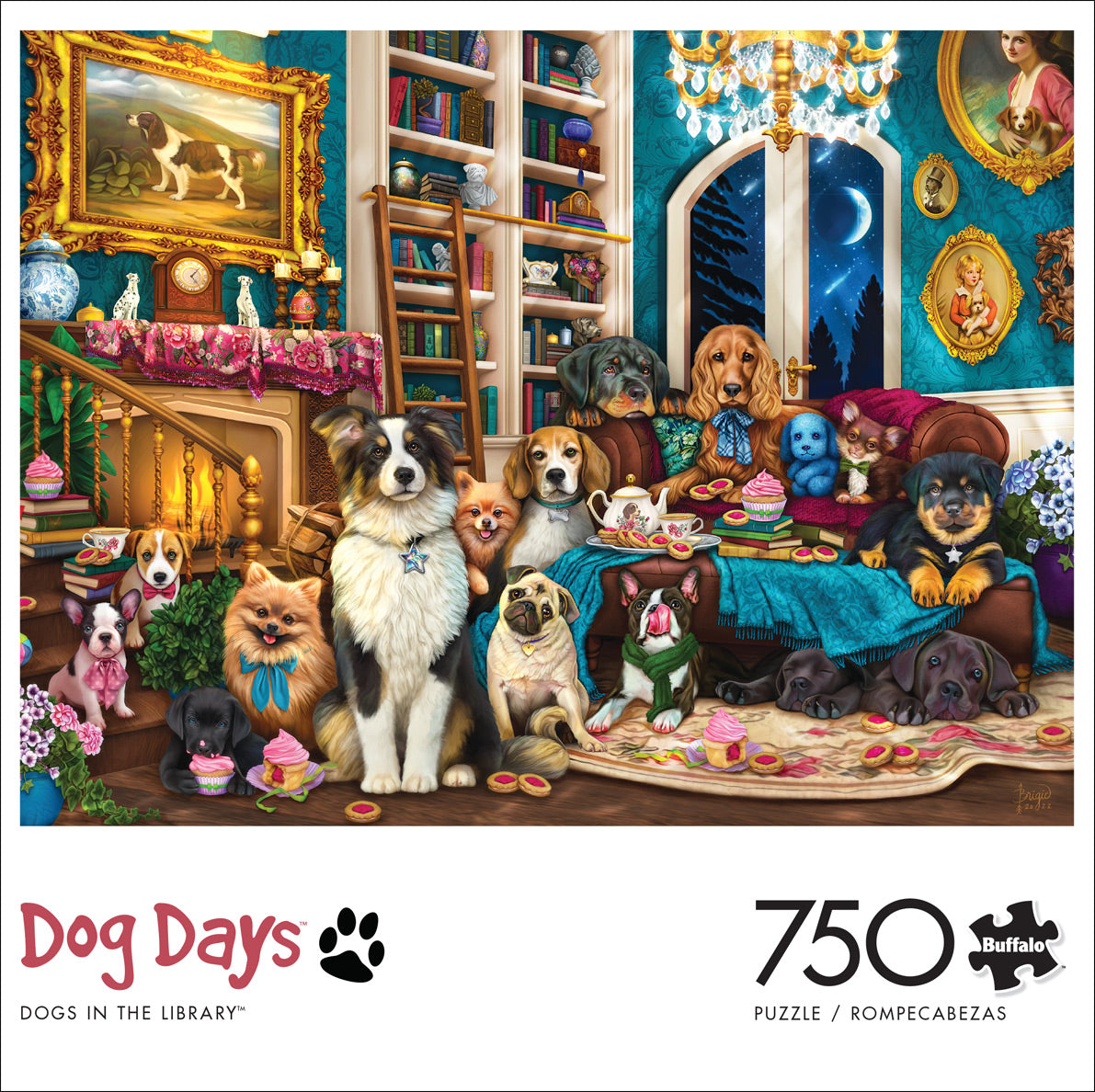 Dogs in the Library 750pc