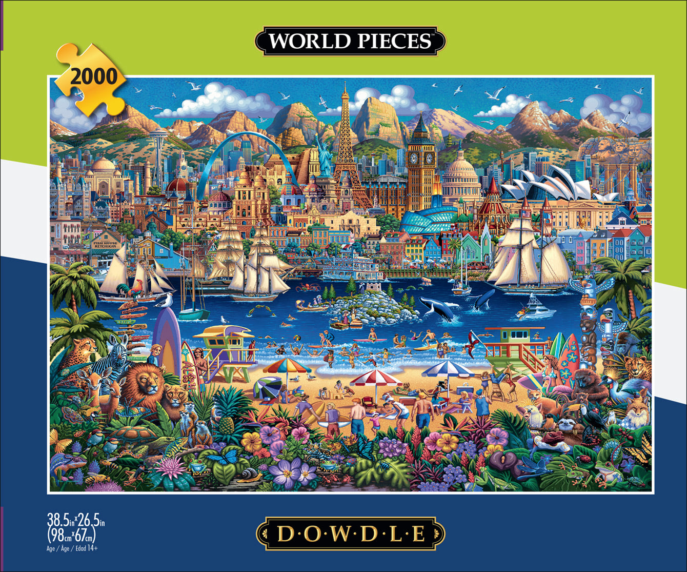 Dowdle World Pieces 2000pc
