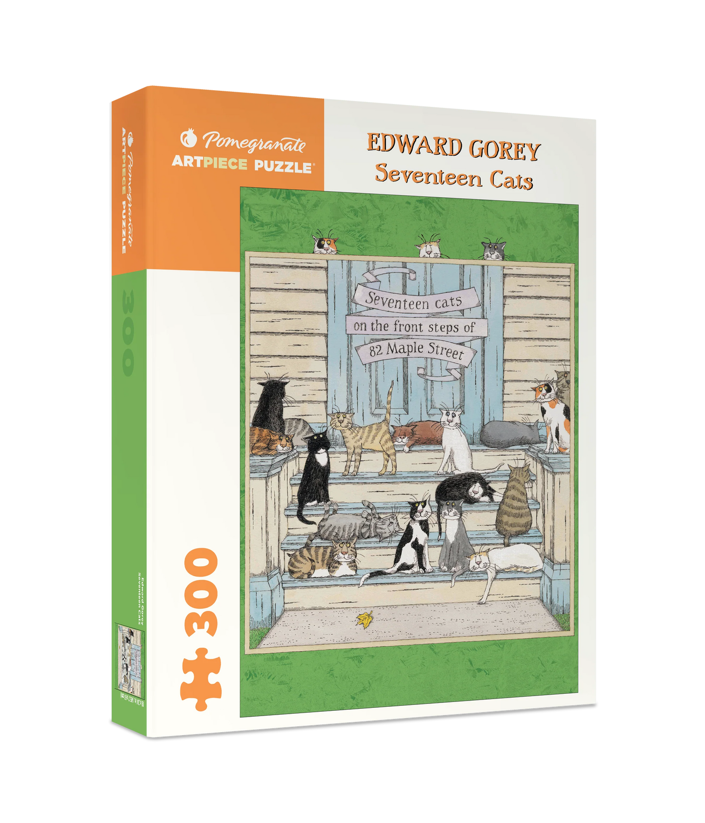Edward Gorey: Seventeen Cats 300pc