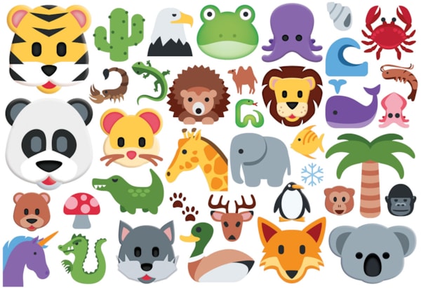 Emoji Puzzle Wildlife 100pc