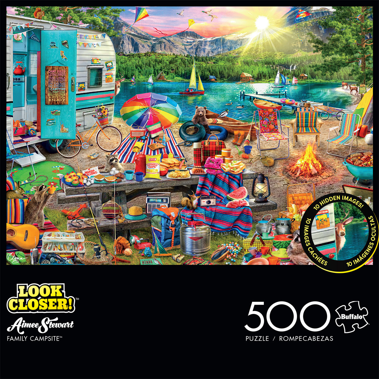 Family Campsite 500pc
