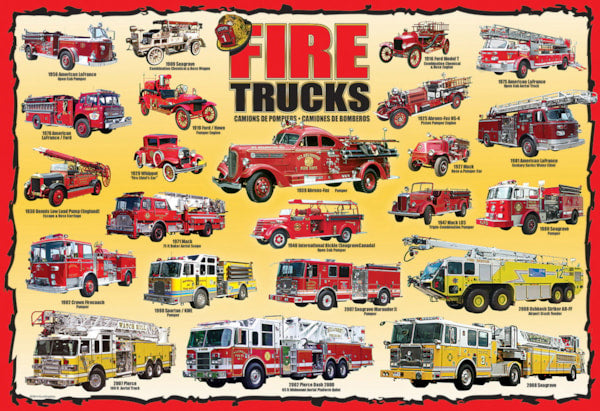 Firetrucks 100pc