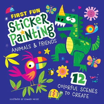 My First Sticker Paintings: Animals & Friends