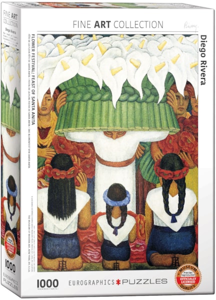 Flower Festival Feast of Saint Anita (Rivera) 1000pc