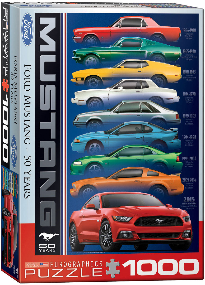 Ford Mustang 50 Years 1000pc