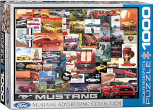 Ford Mustang Advertising Collection 1000pc