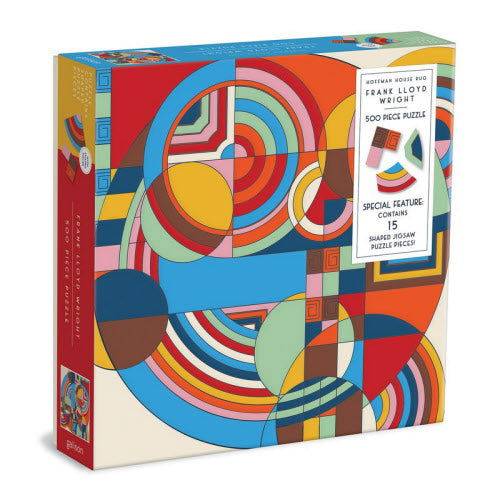 Frank Lloyd Wright Hoffman House Rug 500pc