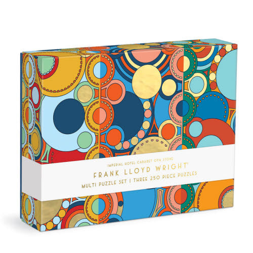 Frank Lloyd Wright Imperial Hotel Puzzle Set 2x250pc