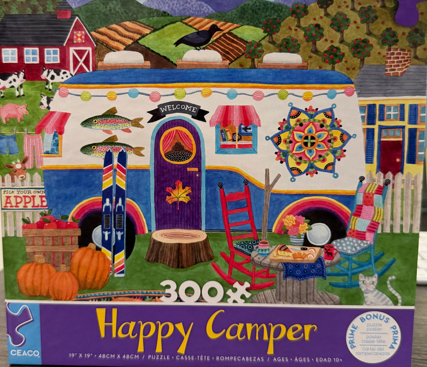 Happy Campers: Green Mountain Camper 300pc