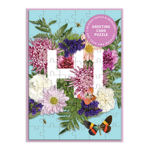 Say It With Flowers Hi Greeting Card 60pc