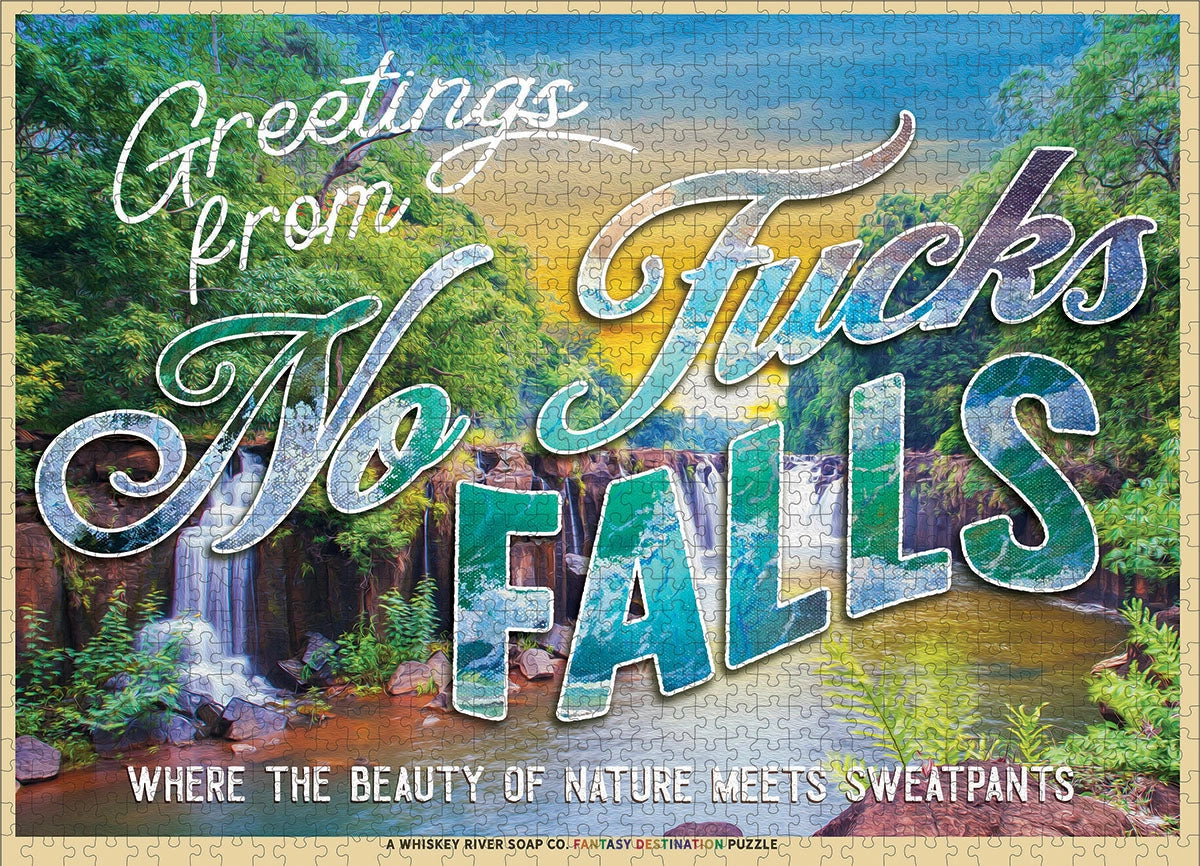 Greetings from No Fucks Falls 1000pc