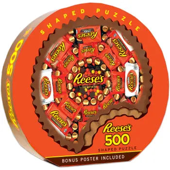 Hershey's Reese's Shaped Puzzle 500pc