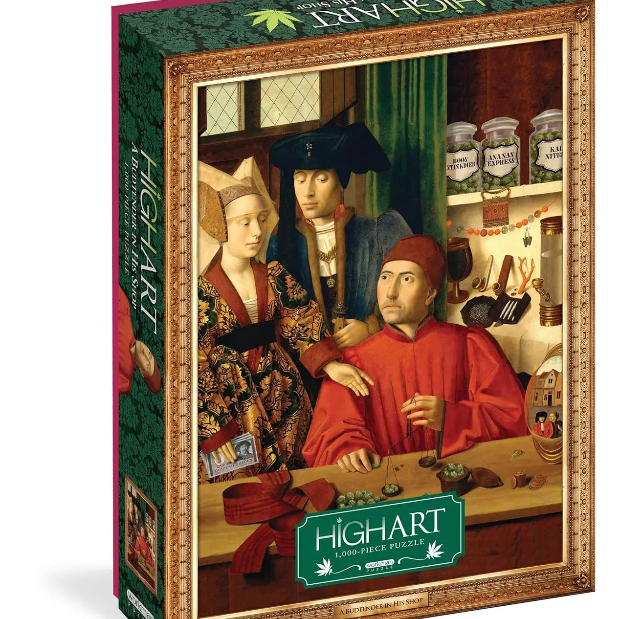 High Art: A Budtender in his Shop 1000pc