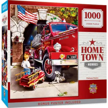Hometown Heroes - Firehouse Dreams 1000pc