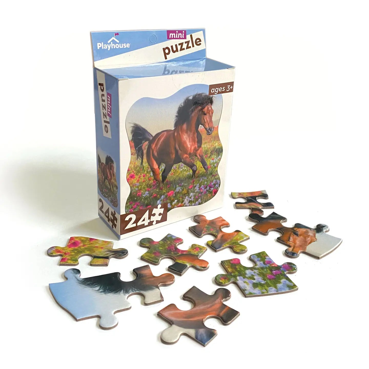 Horse Mini Puzzle 24pc