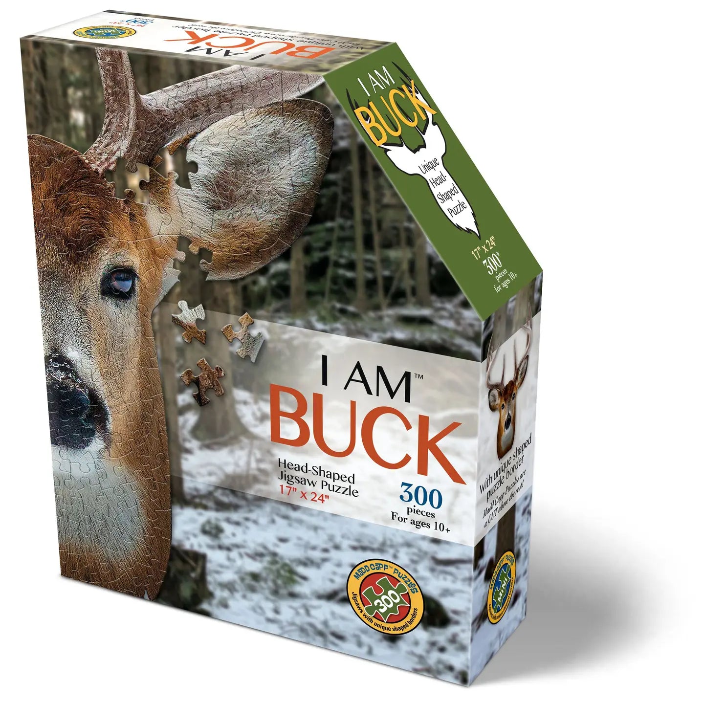 I AM Buck - Shaped 300pc
