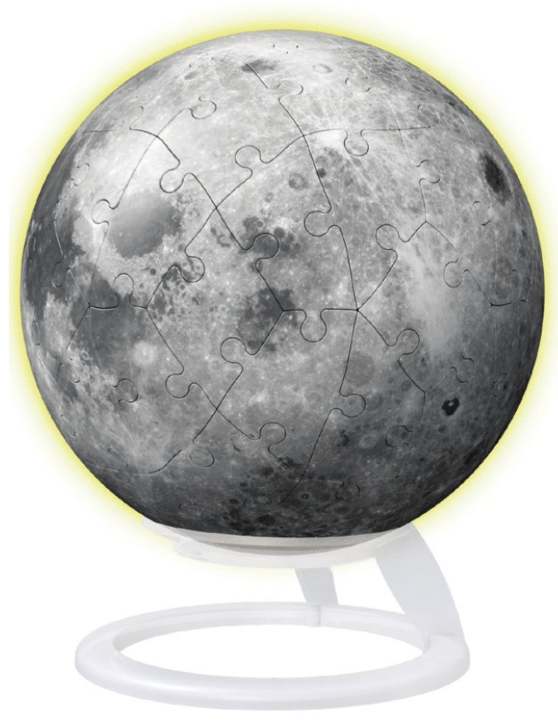 Glow-in-The-Dark Moon 3D
