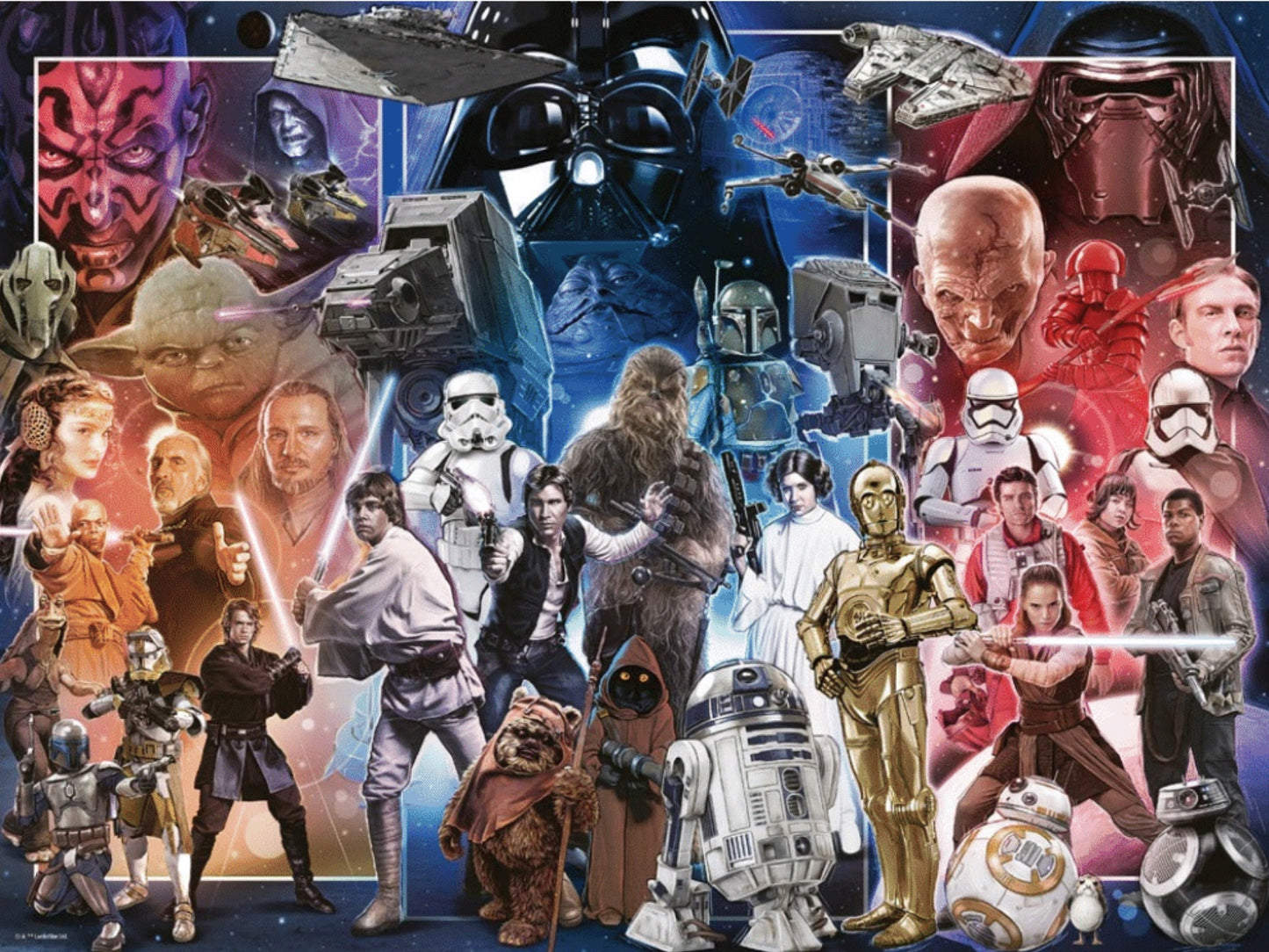 Star Wars Whole Universe 1500pc