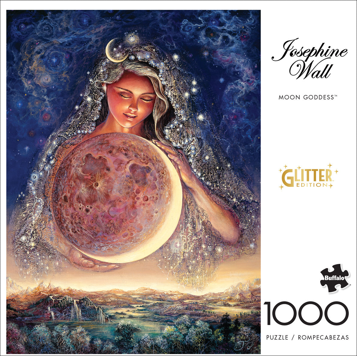 Josephine Wall - Moon Goddess, Glitter Edition 1000pc