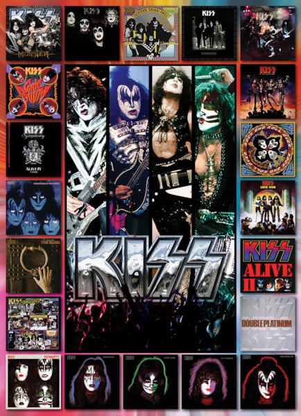 KISS The Albums 1000pc