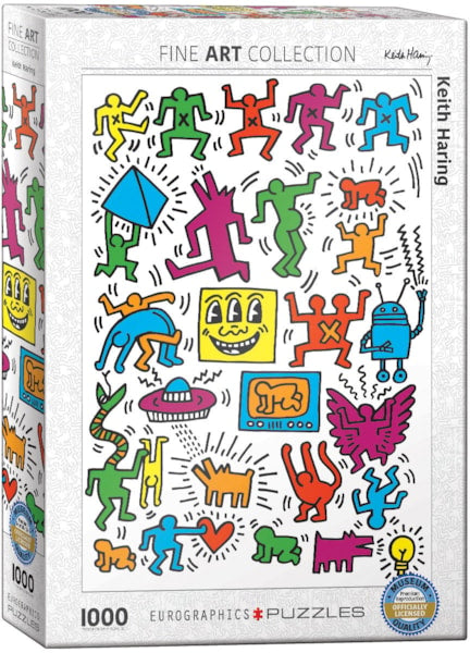 Keith Haring Collage 1000pc