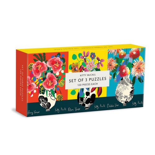 Kitty McCall Puzzle Set 3x120pc