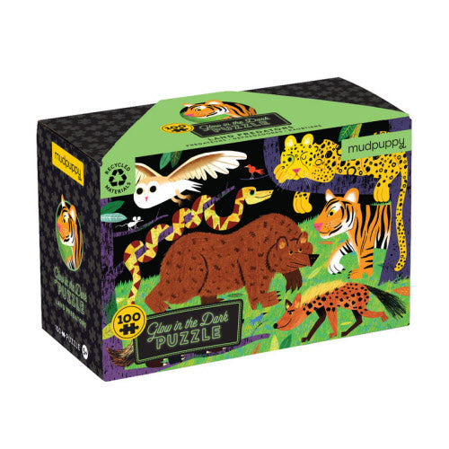 Land Predators Glow in the Dark 100pc