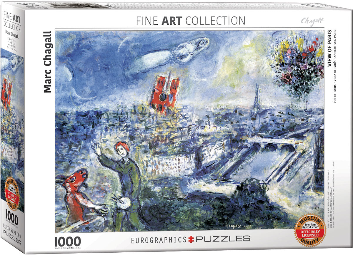 Le Bouquet de Paris (Chagall) 1000pc