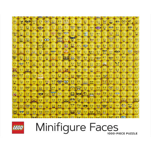 LEGO Minifigure Faces 1000pc