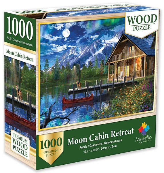 (Old) Moon Cabin Retreat Wooden 1000pc