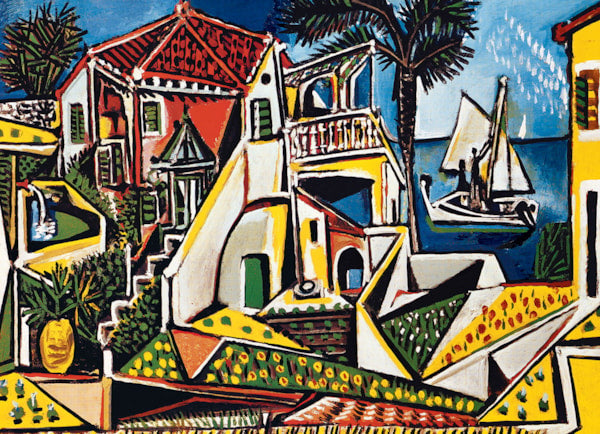 Mediterranean Landscape (Picasso) 1000pc