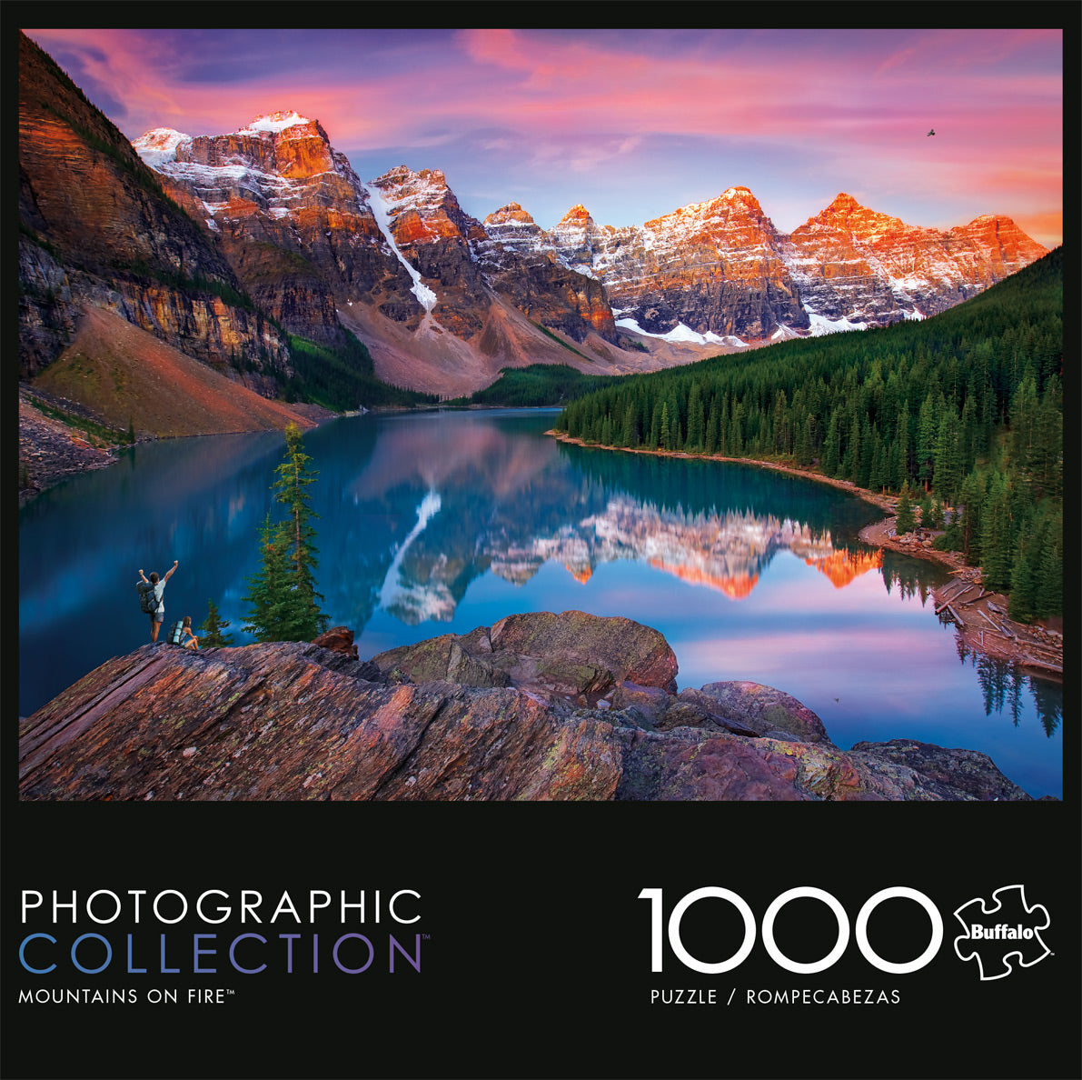 Mountains on Fire 1000pc