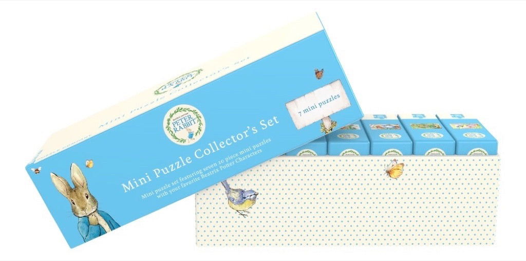 Beatrix Potter Mini Puzzle Collector's Set 7x20pc
