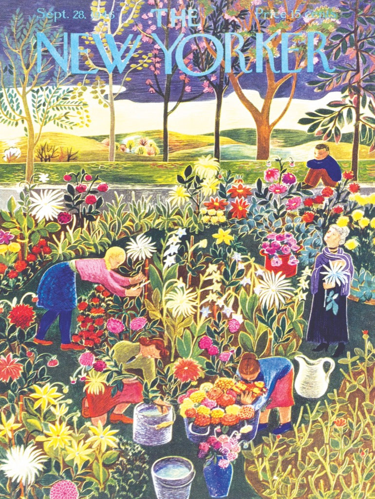 The New Yorker: Flower Garden 1000pc