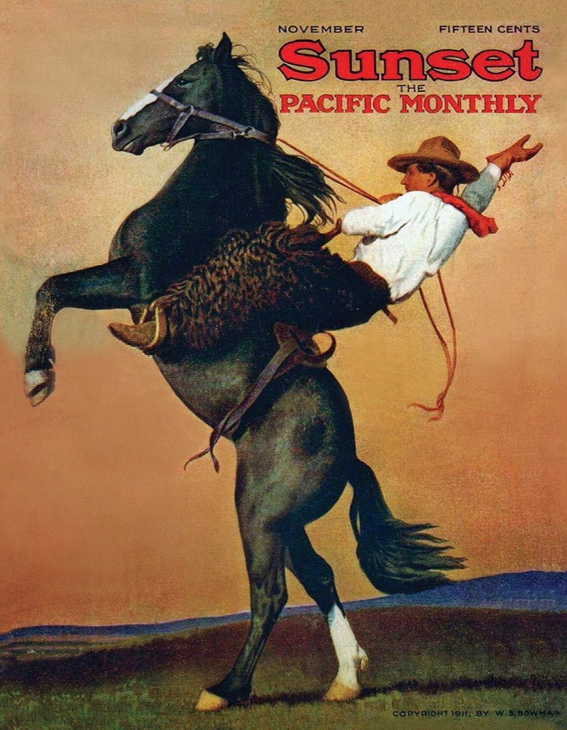 Sunset Magazine: Bucking Bronco Mini 100pc