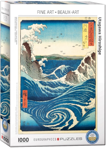 Naruto Whirlpool (Hiroshige) 1000pc