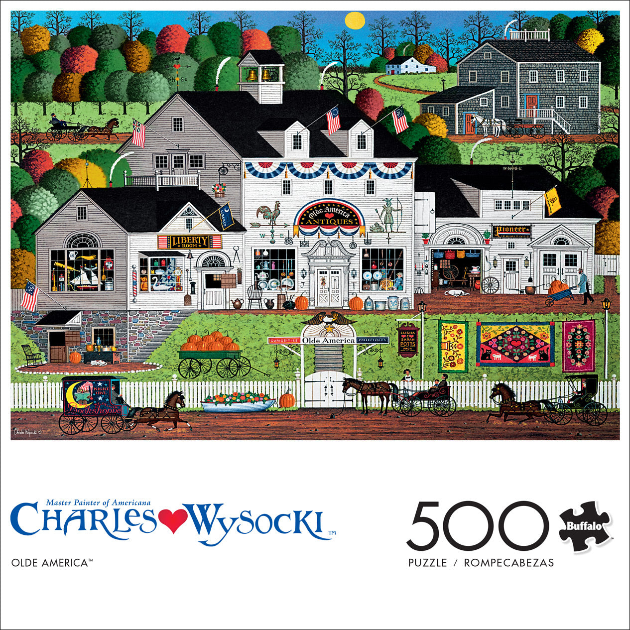 Charles Wysocki Olde America 500pc