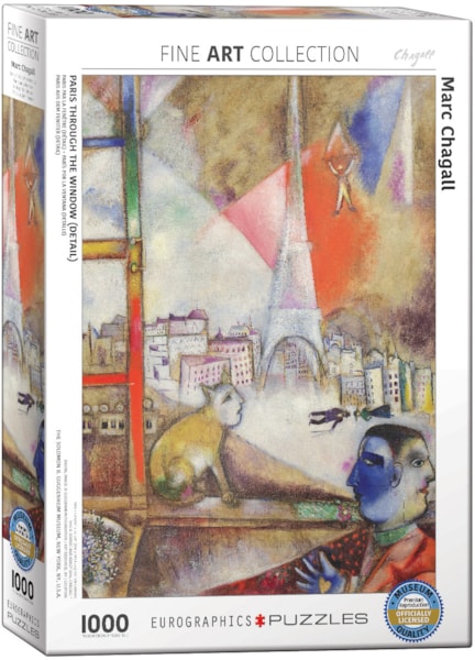 Paris through the Window (Chagall) 1000pc
