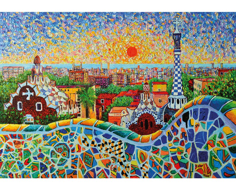 Park Guell De Gaudi, Barcelona 250pc