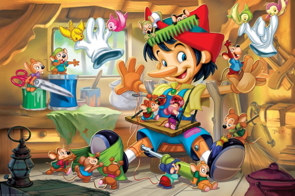 Pinocchio 35pc