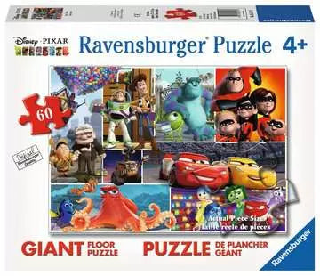 Pixar Friends Floor 60pc